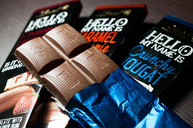 As barras da nova linha chamada hello já estão esgotadas As barras da nova linha chamada hello já estão esgotadas