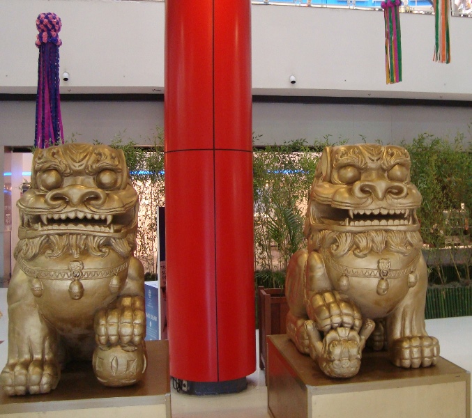 Durante o evento, o shopping estará decorado no estilo japonês Durante o evento, o shopping estará decorado no estilo japonês