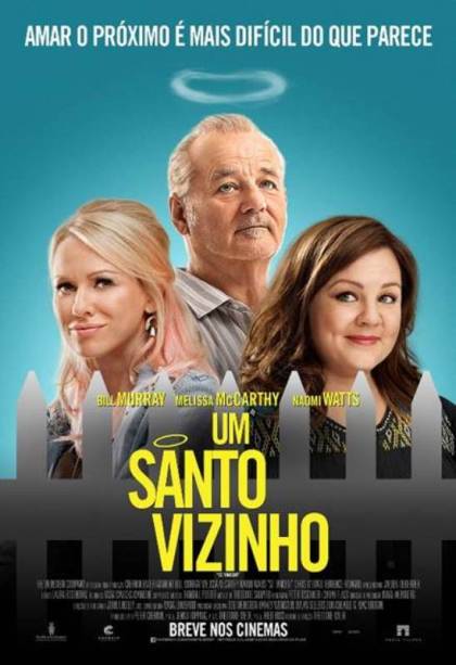 Um Santo Vizinho: pôster do filme Um Santo Vizinho: pôster do filme
