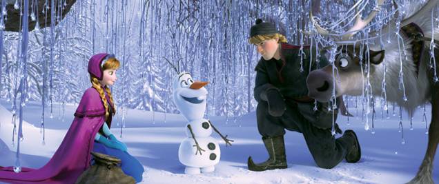 Anna, o boneco de gelo, Kristoff e a rena: aventura na neve Anna, o boneco de gelo, Kristoff e a rena: aventura na neve