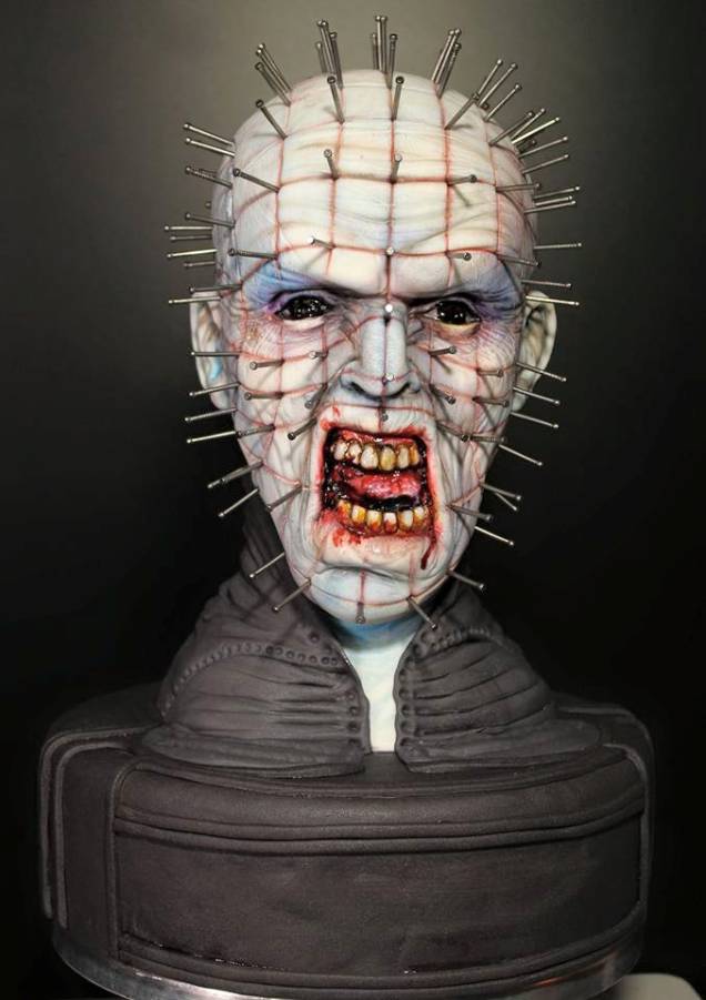 Tela inspirada no personagem Hellraiser Tela inspirada no personagem Hellraiser