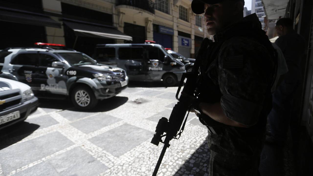 Assalto joalheria Barão de Paranapiacaba