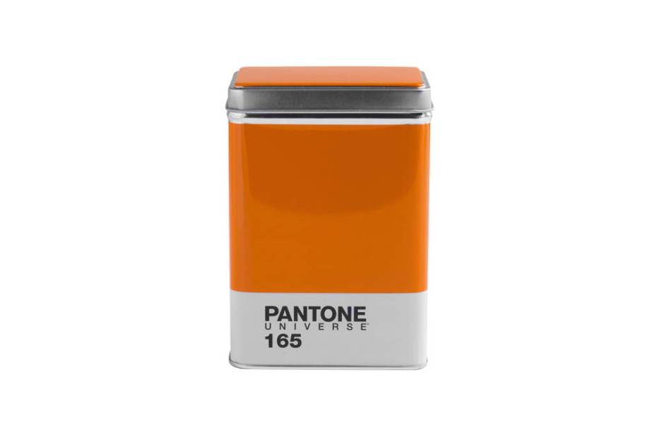 Caixa de metal Pantone