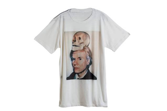 Camiseta com estampa de Andy Warhol Camiseta com estampa de Andy Warhol