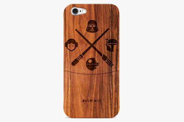Capinha para celular de madeira Capinha para celular de madeira