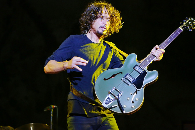 O Soundgarden, liderado por Chris Cornell, levantou o público no segundo dia do Lollapalooza