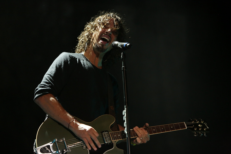 O Soundgarden, liderado por Chris Cornell, levantou o público no segundo dia do Lollapalooza