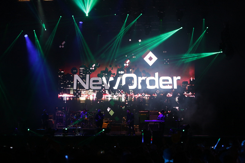 A banda New Order foi uma das principais atrações do segundo dia do Lollapalooza 2014 A banda New Order foi uma das principais atrações do segundo dia do Lollapalooza 2014