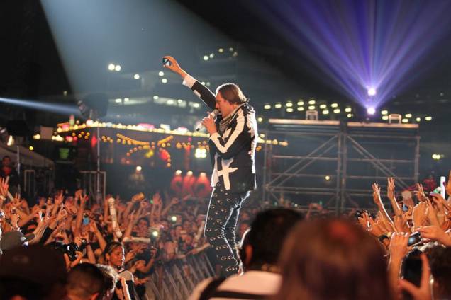 Arcade Fire fez uma apresentação eletrizante para fechar o Lollapalooza 2014 Arcade Fire fez uma apresentação eletrizante para fechar o Lollapalooza 2014