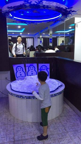 Máquina de neve Máquina de neve