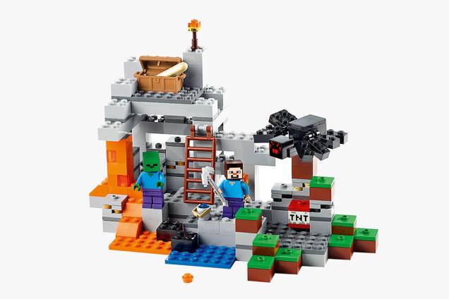 Lego Minecraft A Caverna Lego Minecraft A Caverna