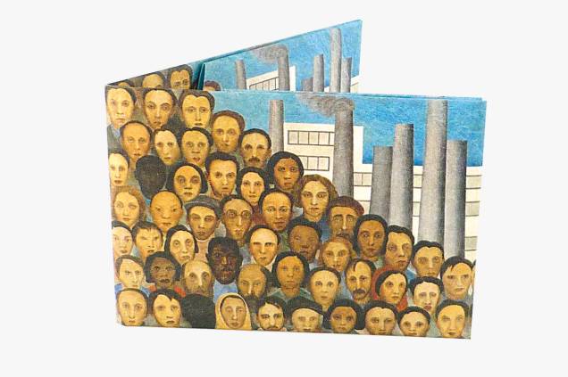 Carteira impermeável com ilustração de Tarsila do Amaral Carteira impermeável com ilustração de Tarsila do Amaral