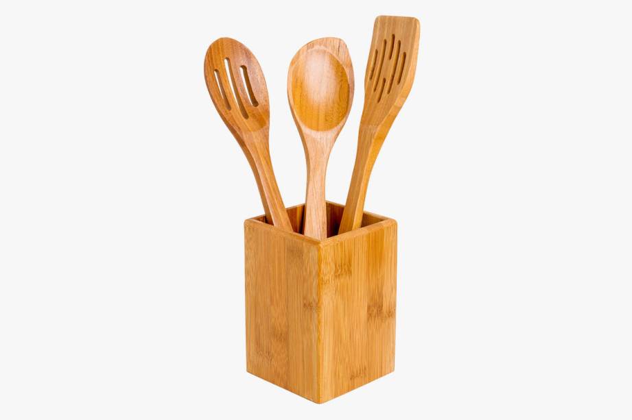 R$ 136,00. Conjunto com oito peças de bambu. R$ 136,00. Conjunto com oito peças de bambu.