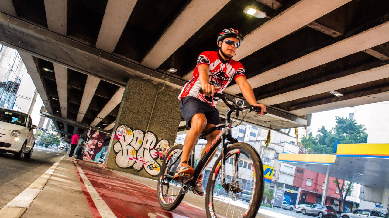 ciclovia - Minhocão