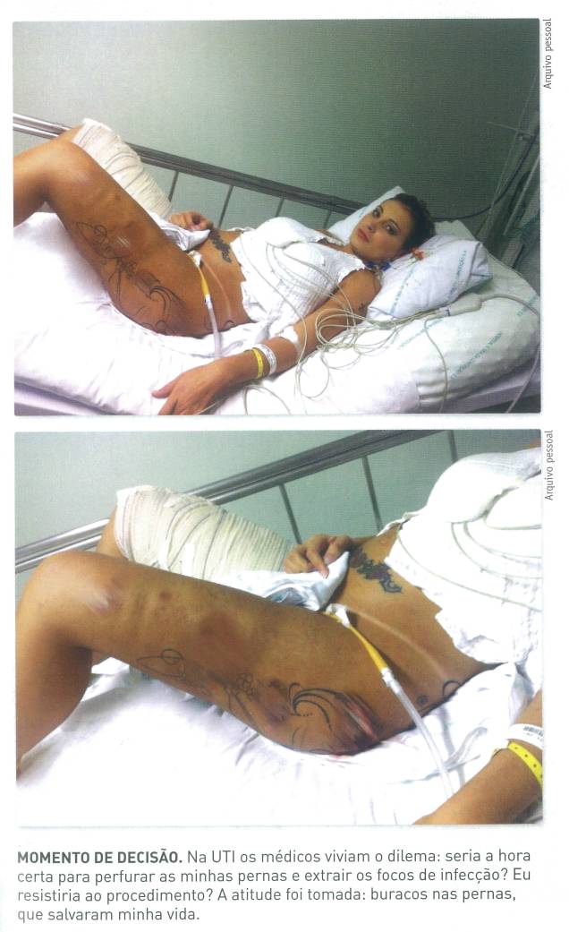 Páginas do livro "Morri para Viver", de Andressa Urach, que sai com uma tiragem inicial de 1 milhão de exemplares Páginas do livro "Morri para Viver", de Andressa Urach, que sai com uma tiragem inicial de 1 milhão de exemplares