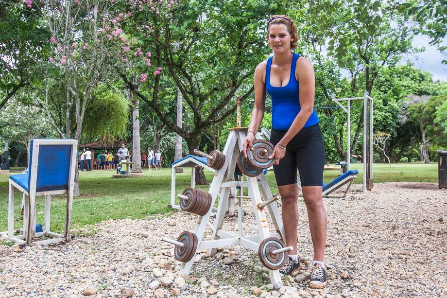 	A ex-modelo sonha agora em ser psicóloga, com especialização em dependência química