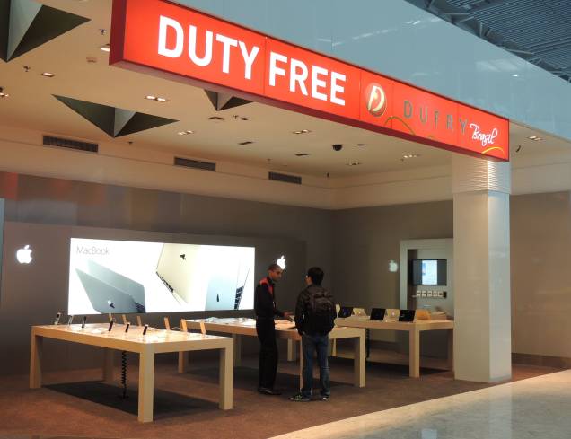 Conceito "store in store": loja fica no free shop de Guarulhos Conceito "store in store": loja fica no free shop de Guarulhos