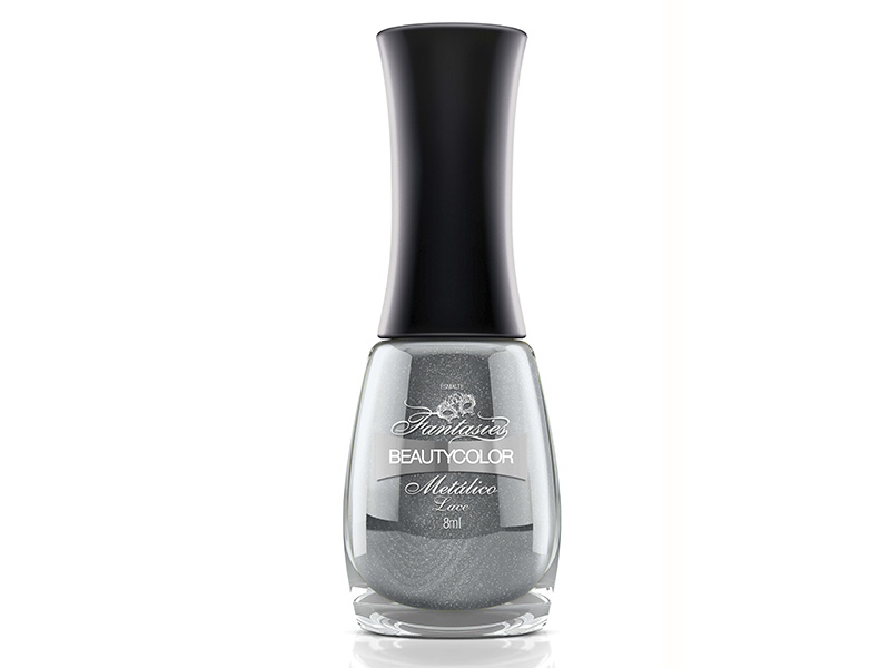 Esmalte, cor Lace, da Beauty Color. Quatro tons de cinza fazem parte da nova coleção formada de nuances que caminham entre cores escuras e claras. Preço Sugerido: 3,99 reais.