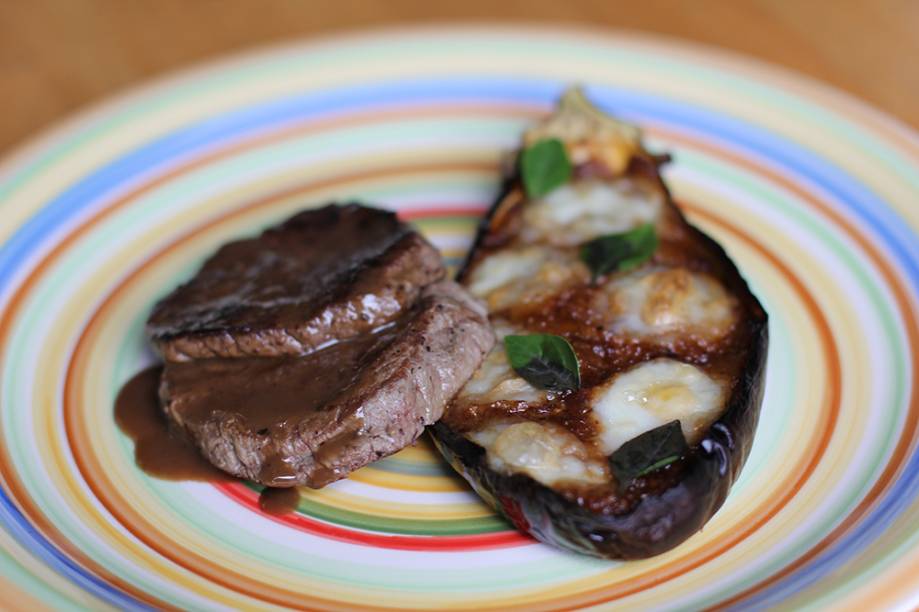 Berinjela caprese Berinjela caprese