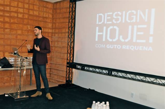 Guto falou sobre novidades do design na atualidade Guto falou sobre novidades do design na atualidade