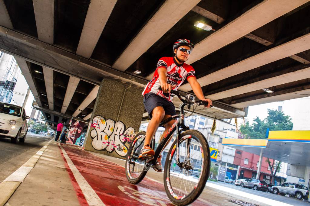 ciclovia - Minhocão