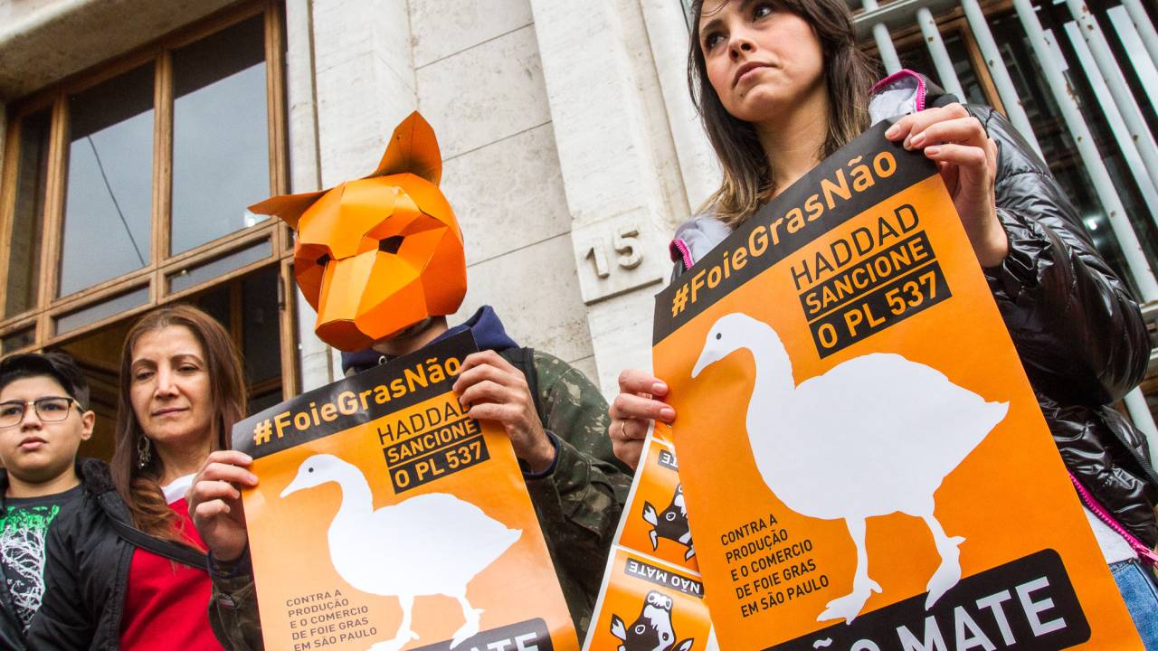 Ato contra foie gras