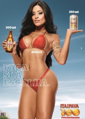 Conselho manda suspender propaganda de cerveja “sensual demais”