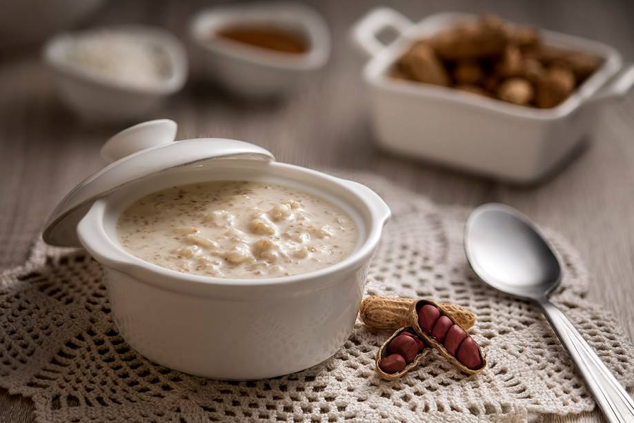 Dona Hortê: arroz-doce de amendoim (R$ 10,00) Dona Hortê: arroz-doce de amendoim (R$ 10,00)