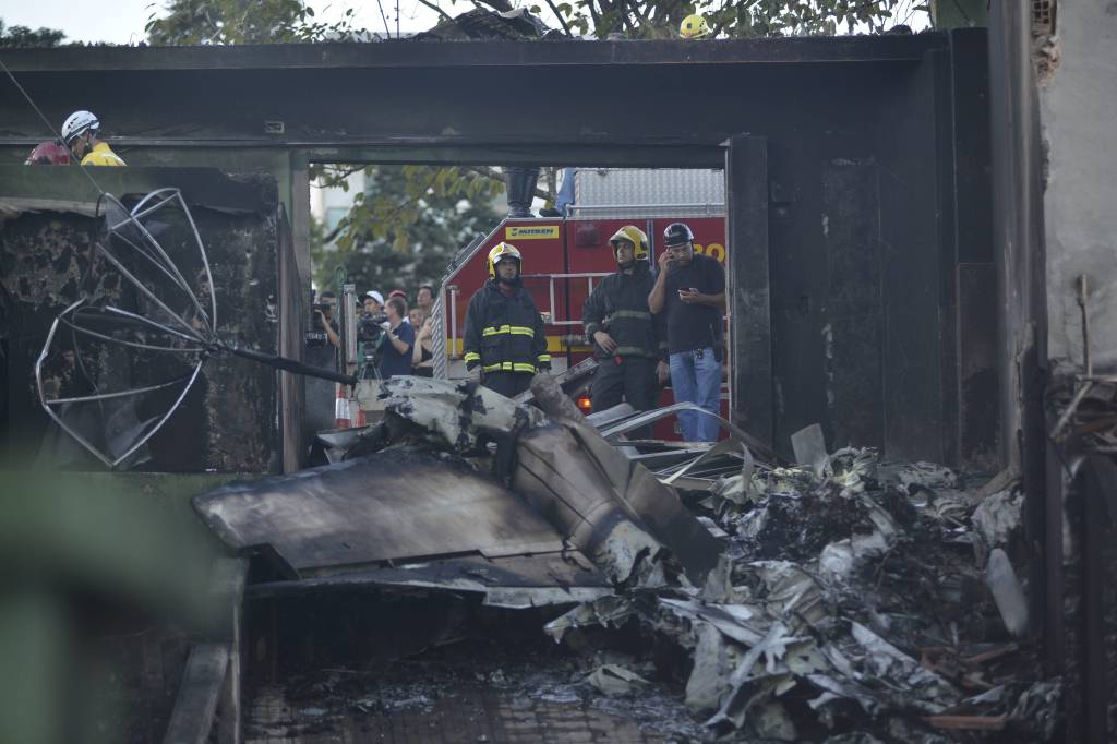 Queda de avião em MInas Gerais