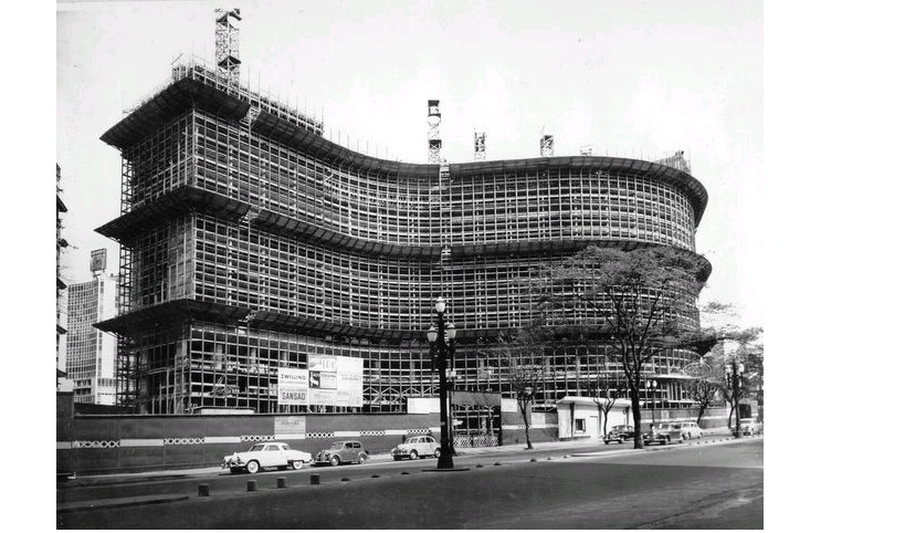 Edifício Copan em construção