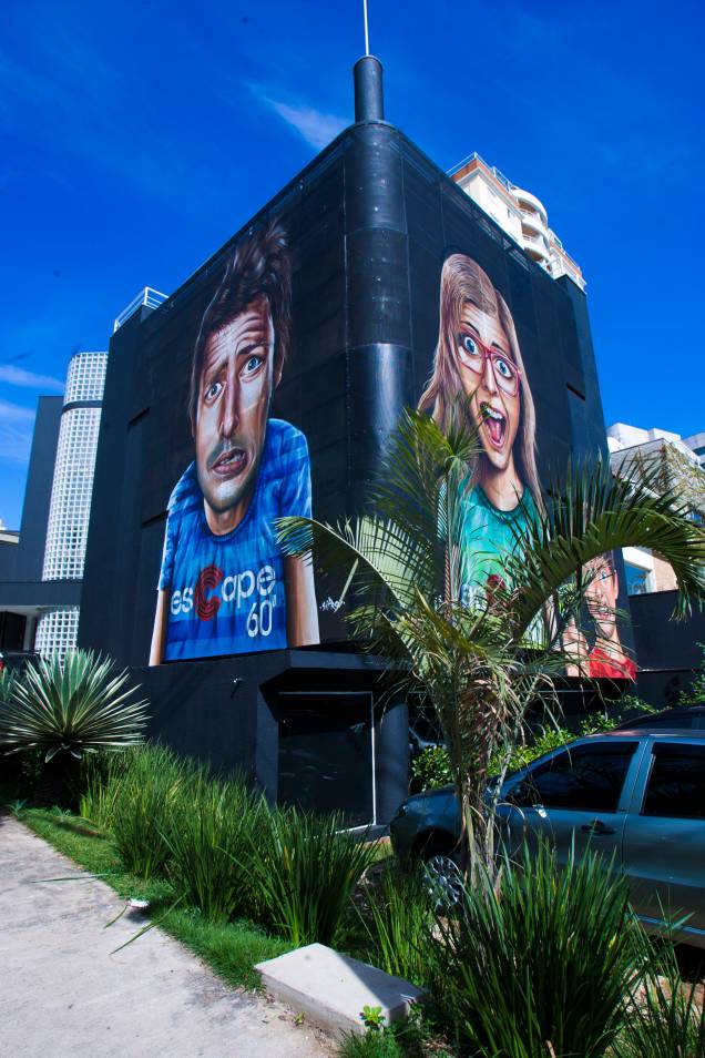 A fachada do imóvel, na Vila Olímpia A fachada do imóvel, na Vila Olímpia