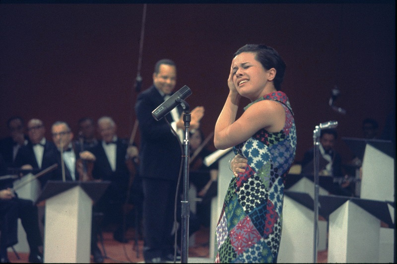 Elis Regina em show de 1966