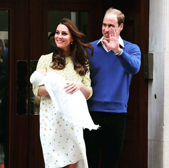 Realeza divulga nome de nova princesa