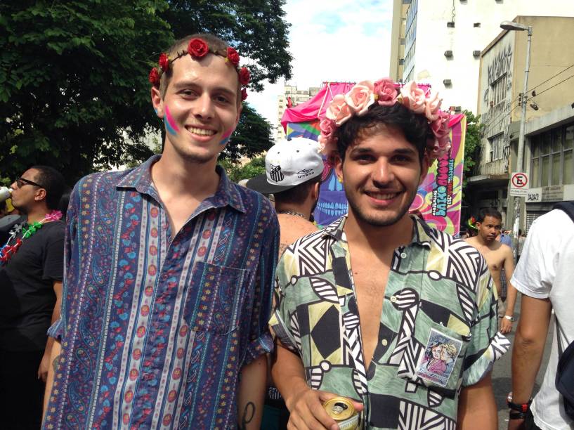 Douglas e Jardel, no bloco Acadêmicos do Baixo Augusta Douglas e Jardel, no bloco Acadêmicos do Baixo Augusta