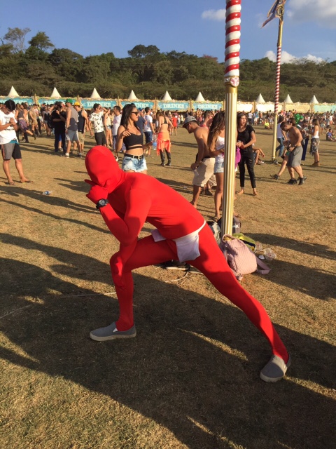 Tem até fantasia de super-herói Tem até fantasia de super-herói