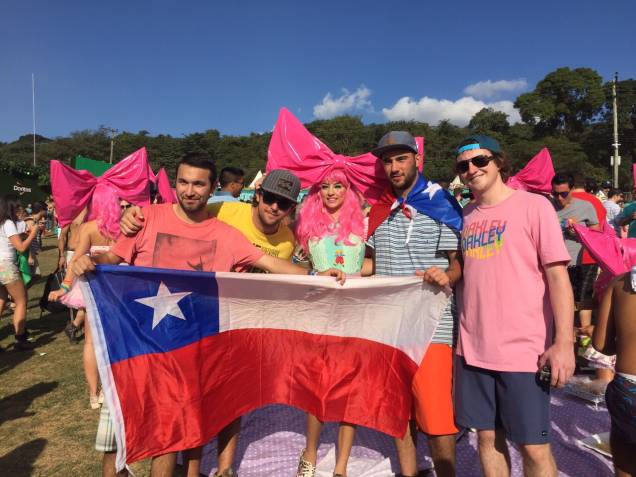 Latinos têm grande presença no festival Latinos têm grande presença no festival