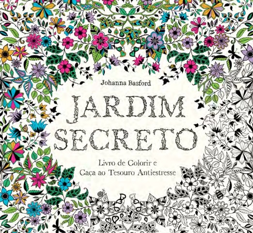 Jardim Secreto Livro de Colorir