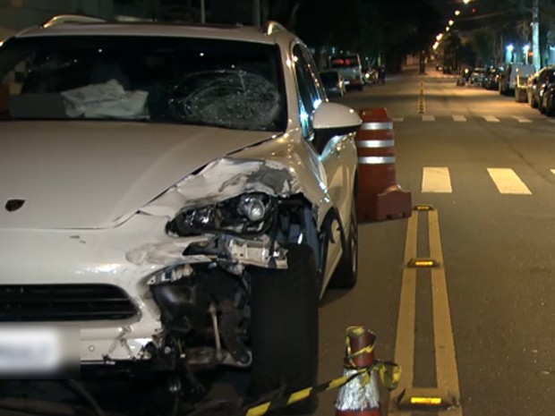 Acidente com Porsche