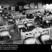 Terraço Itália: piano bar em 1971 Terraço Itália: piano bar em 1971