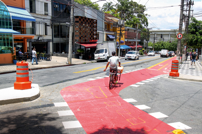 Rua Armando Penteado com Praça Vilaboim: traçado revisto depois de polêmica com moradores e comerciantes de Higienópolis