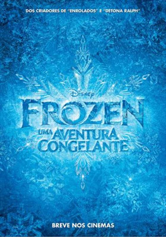 Frozen - Uma Aventura Congelante: pôster do filme Frozen - Uma Aventura Congelante: pôster do filme