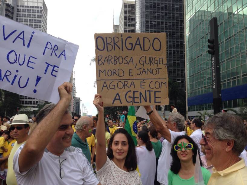 Obrigado, Gurgel, Barbosa, Moro e Janot. Agora, é com a gente"