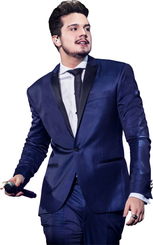 Luan Santana: aos 22 anos, em 2013, o astro teen precisava amadurecer a imagem. Borges o convenceu a gravar uma canção só com voz e violão e outras com acompanhamento de orquestra. Luan Santana: aos 22 anos, em 2013, o astro teen precisava amadurecer a imagem. Borges o convenceu a gravar uma canção só com voz e violão e outras com acompanhamento de orquestra.