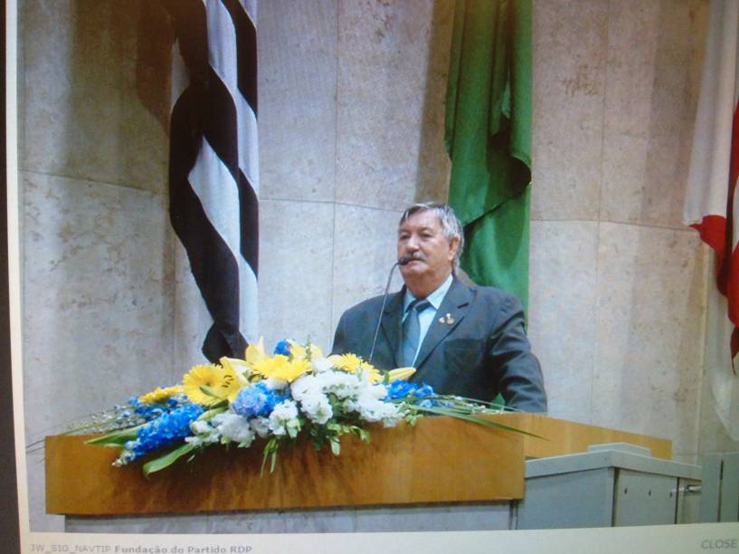 Antonyo Cruz, presidente do movimento Antonyo Cruz, presidente do movimento