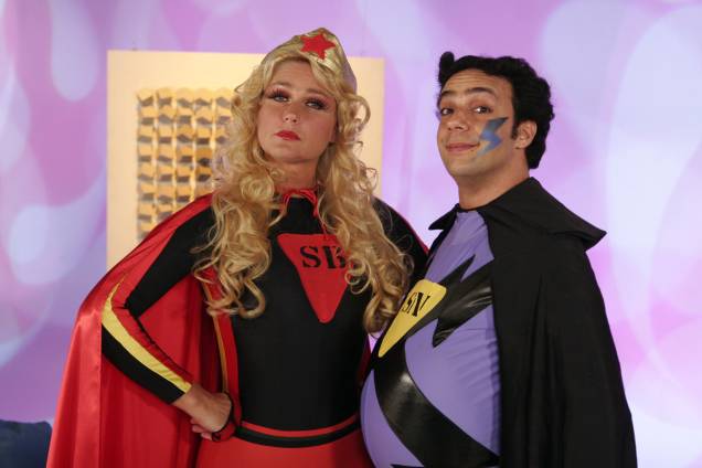 Fantasiada, a apresentadora fez quadro ao lado do ator Marcelo Médici, no TV Xuxa Fantasiada, a apresentadora fez quadro ao lado do ator Marcelo Médici, no TV Xuxa