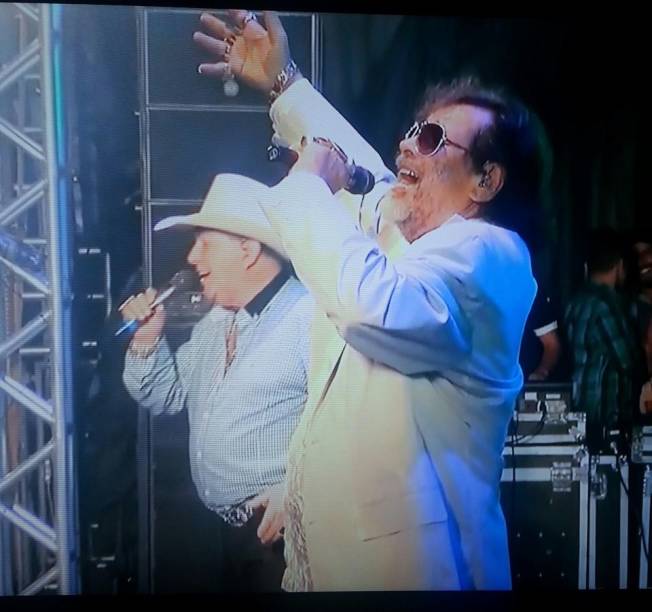 José Rico ao lado de Milionário, seu companheiro de palcos José Rico ao lado de Milionário, seu companheiro de palcos