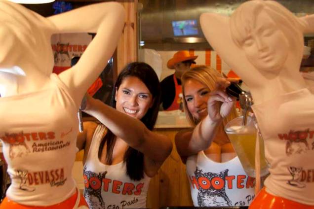 As garçonetes do Hooters As garçonetes do Hooters