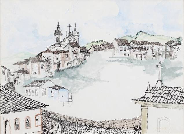 Paisagem de Ouro Preto (1946) Paisagem de Ouro Preto (1946)