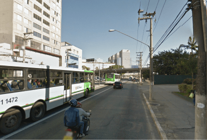 Faixa Ônibus - Avenida Francisco Matarazzo - Trânsito