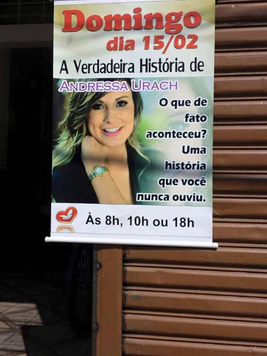 andressa igreja universal